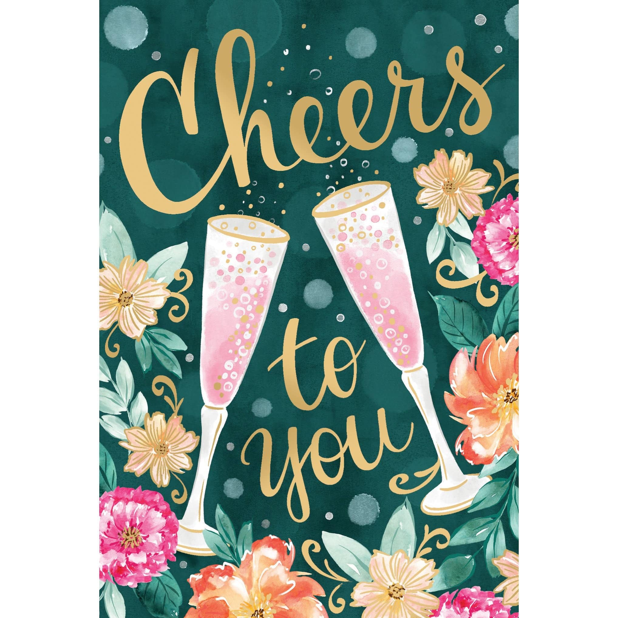 Pictura Cheers To You Anniversary Card featuring elegant design, suitable for celebrating special milestones and heartfelt moments.